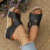 Fashion Women's Sandals Wedge Shoes Woman Platform Heels Slippers Women Footwear Sandals Shoes Women Summer Soft Women Shoe Slides