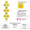 Hopscotch Environmentally Friendly Sticker Self-Adhesive Waterproof Kindergarten Children'S Room Educational Parent-Child Activity Decorative Sticker