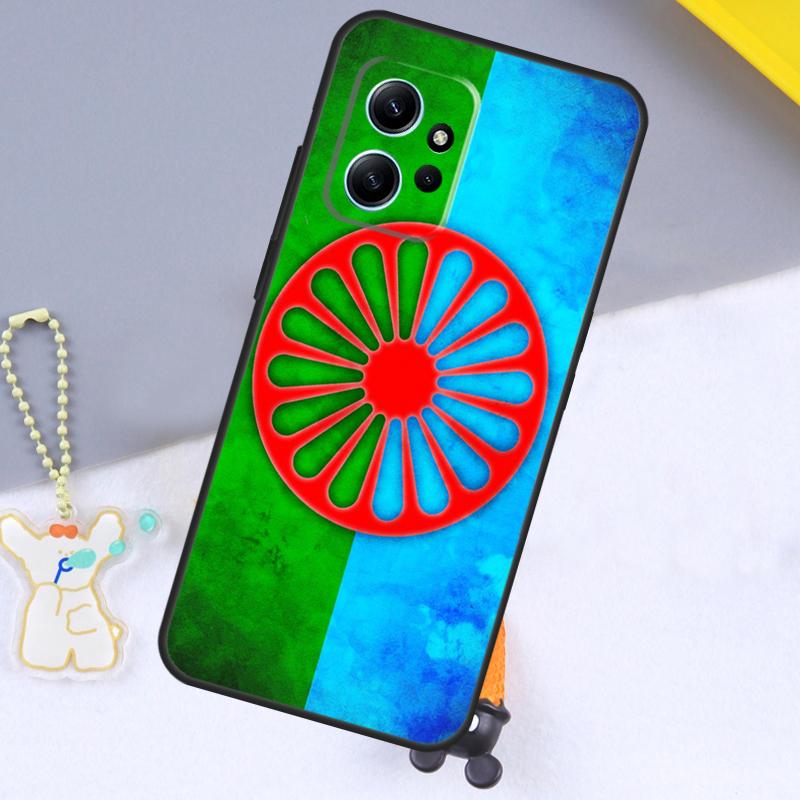 Чехол-флаг цыганский Рома для Xiaomi Redmi Note 14 13 9 10 11 12 15 Pro Plus Чехол для Redmi 15 C 14C 12C 10C 13C