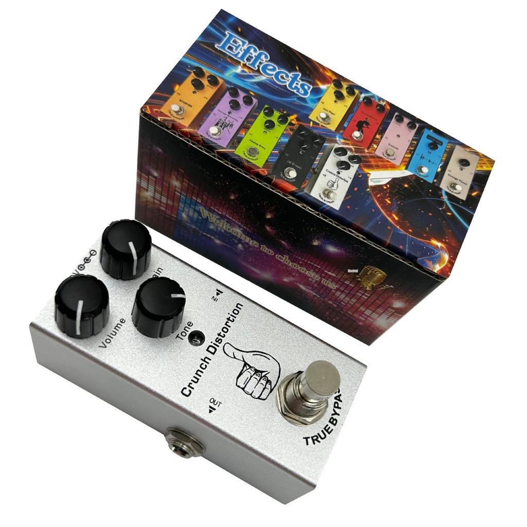 Mini Electric Guitar Effects Pedal: Portable Distortion, Overdrive, Delay, Chorus & Tremolo