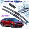 Honda Civic 10th Gen 2016-2019 Front Windshield Wiper Blades (26+18)