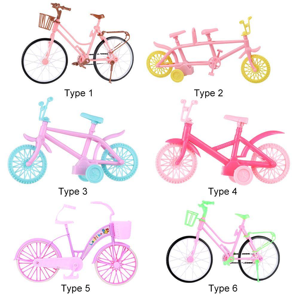 Multicolor Photography Props Cycling Scene Model Doll Bicycle Miniature Bike Dollhouse Accessories