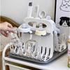 Baby Bottle Drying Rack Feeding Cup Holder Removable Tree Shape Rack Cleaning Pacifiers and Accessories Storage Drying Shelf