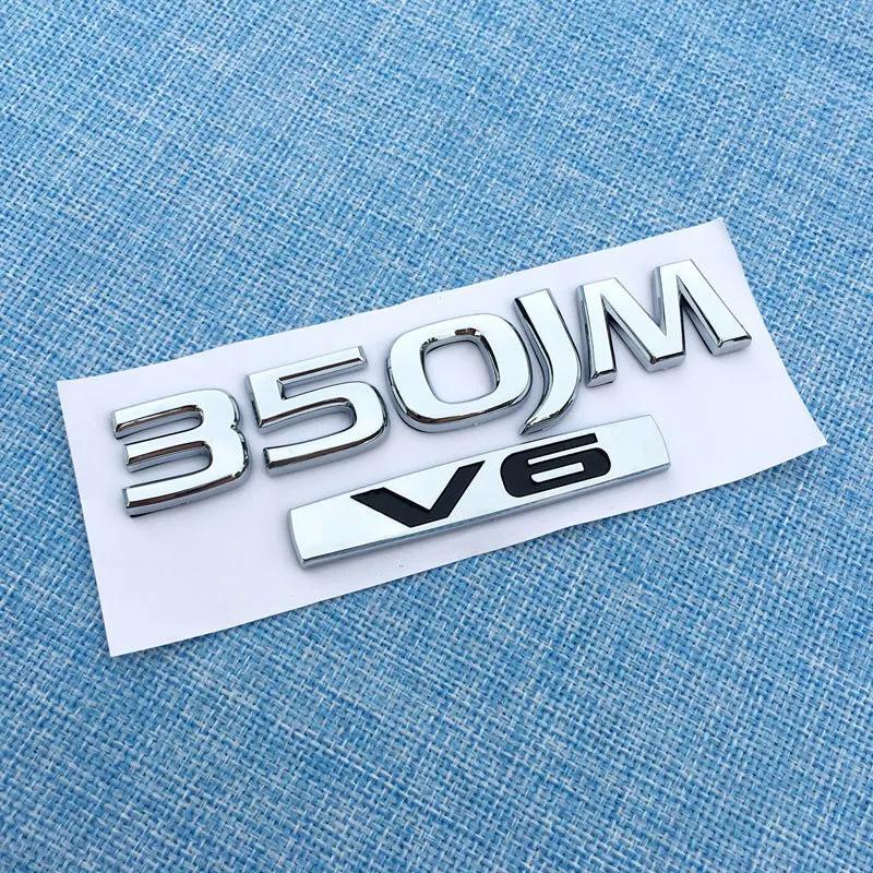 2.5XV 350JM 2.5XL 230JK 250XV V6 TEANA буквенный значок автомобильные наклейки Для Nissan Teana шильдик объема кузова багажника декоративный логотип