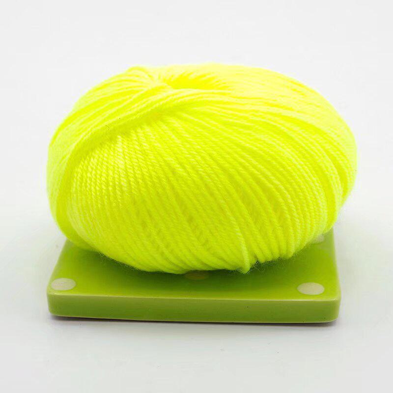 Клубок акриловой пряжи для вязания свитеров, крючков, обуви, тапочек, изделий ручной работы.