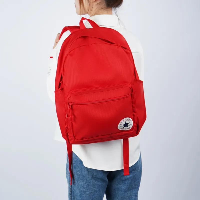 Converse Polyester Backpack Regular Unisex Red (Unisex) Backpacks 10020533 A03