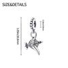 S925 Silver Personalized Fashion Flask Pendant DIY Handmade Jewelry Accessories Bracelet Beading Supplies