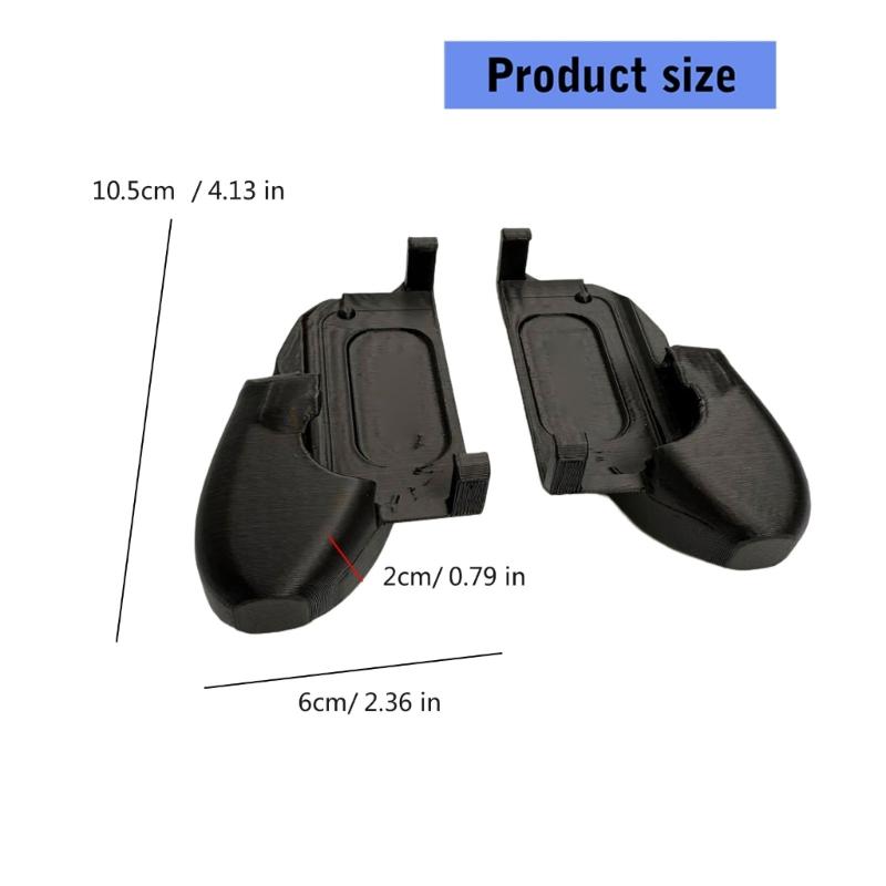 2 шт. Держатели для контроллера Рукоятка для RG35XX H RG35XXH Портативный геймпад Рукоятка Игровой аксессуар Быстрая установка
