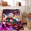 The Anime-themed Kimetsu No Yaiba Blanket Is Perfect for Naps, Sofas, Living Rooms, Offices, Bedrooms, and Other Similar Spaces.