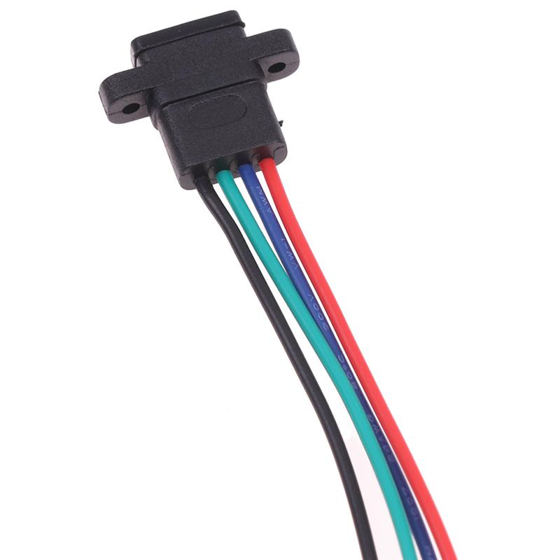 Type-C 2Pin 4Pin Сварочный провод Женский Водонепроницаемый гнездо резиновое кольцо Сильноточный порт быстрой зарядки