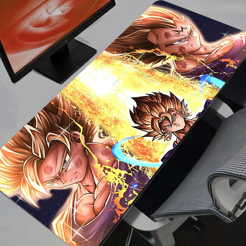 DBZ Dragon Ball Z Mouse Pad Gamers Decoracion Gamer Desk Mat Mousepad XXL Gaming Accessories Varmilo Rug Keyboard Carpet