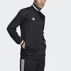 adidas Повседневная спортивная куртка с полной молнией, мужская верхняя одежда, черная DW6849