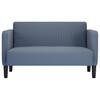 2 Seater Sofa Blue 109 Cm Cord Fabric