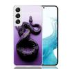 Чехол для телефона из натуральной кожи с чешуей змеи для Samsung Galaxy S26 Ultra S23 S24 S25 Edge S20 FE S21 S22 Plus Мягкий чехол с принтом