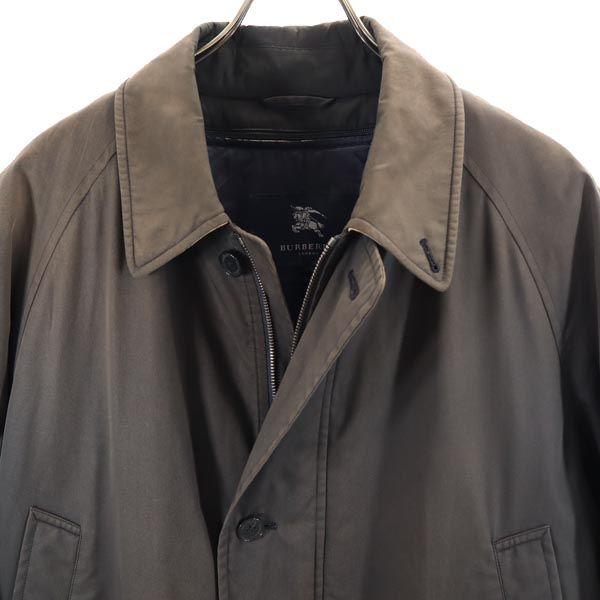 Burberry Sanyo Shokai Сделано в Японии С подкладкой Пальто-воротник из нержавеющей стали L Мужское Б/у