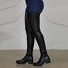 Est Women'S Thick Heel Elastic Boots Women'S Autumn And Winter Fashion All-Match Comfortable Thigh High Boots Ladies