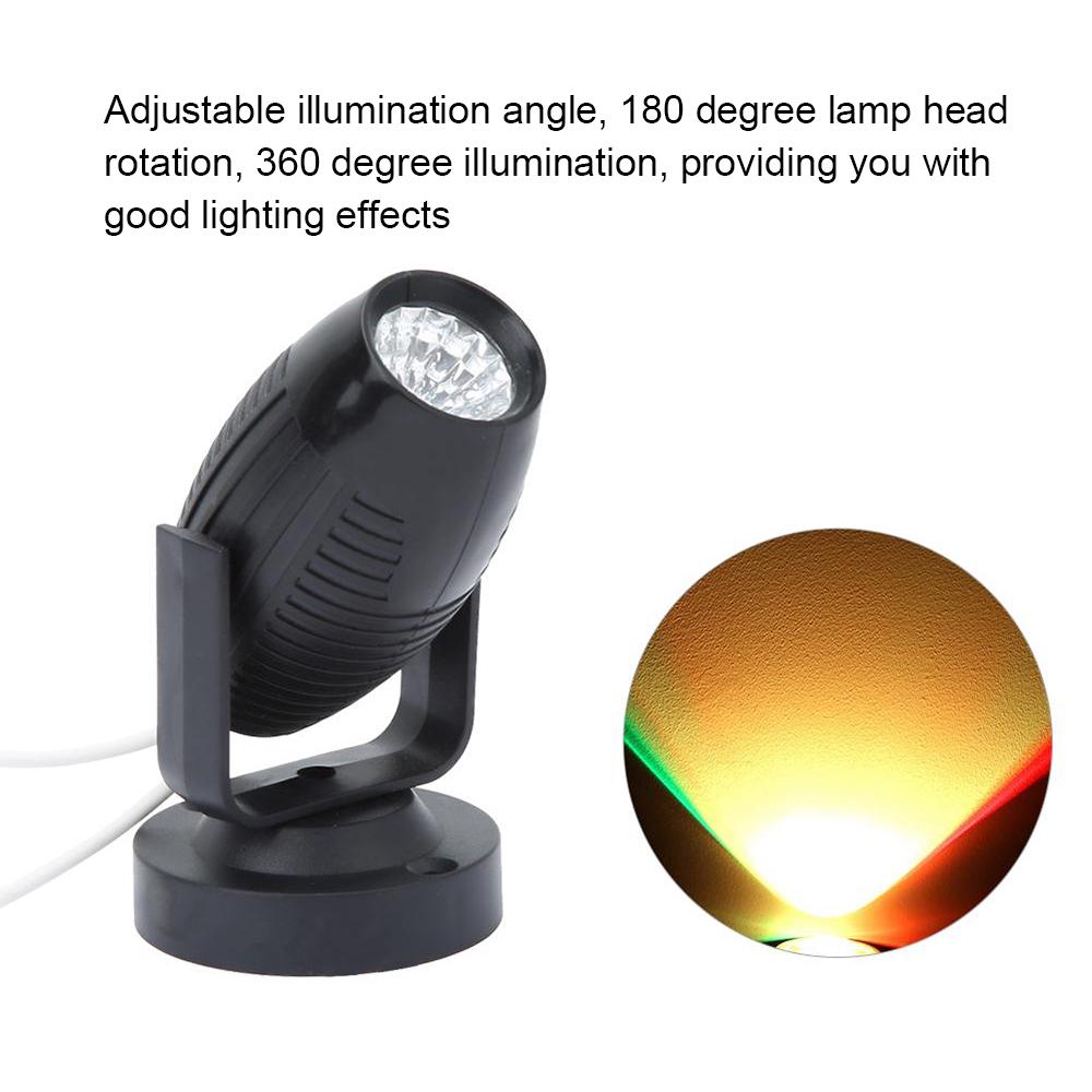 AC85 265V LED Stage Light Mini Spot Light Line Beam Light Sector KTV Flash Scan Light 7 Colors Optional