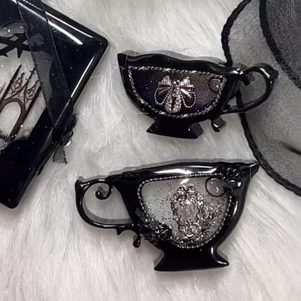 Практичная силиконовая форма для жидкого песка, форма для кофейной чашки, уникальные формы для изготовления ювелирных изделий из эпоксидной смолы для Y энтузиастов