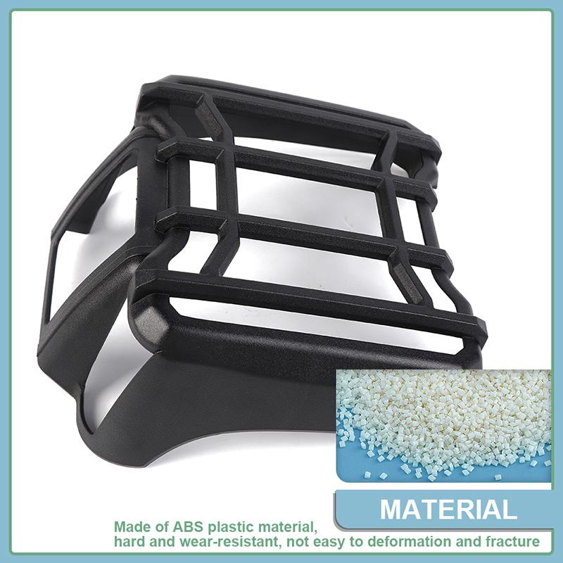 Taillights Covers Rear Lamp Housing ABS Tail Light Decoration Cover Sticker For Jeep Wrangler JL 2018-2023 Exterior Accessoriess