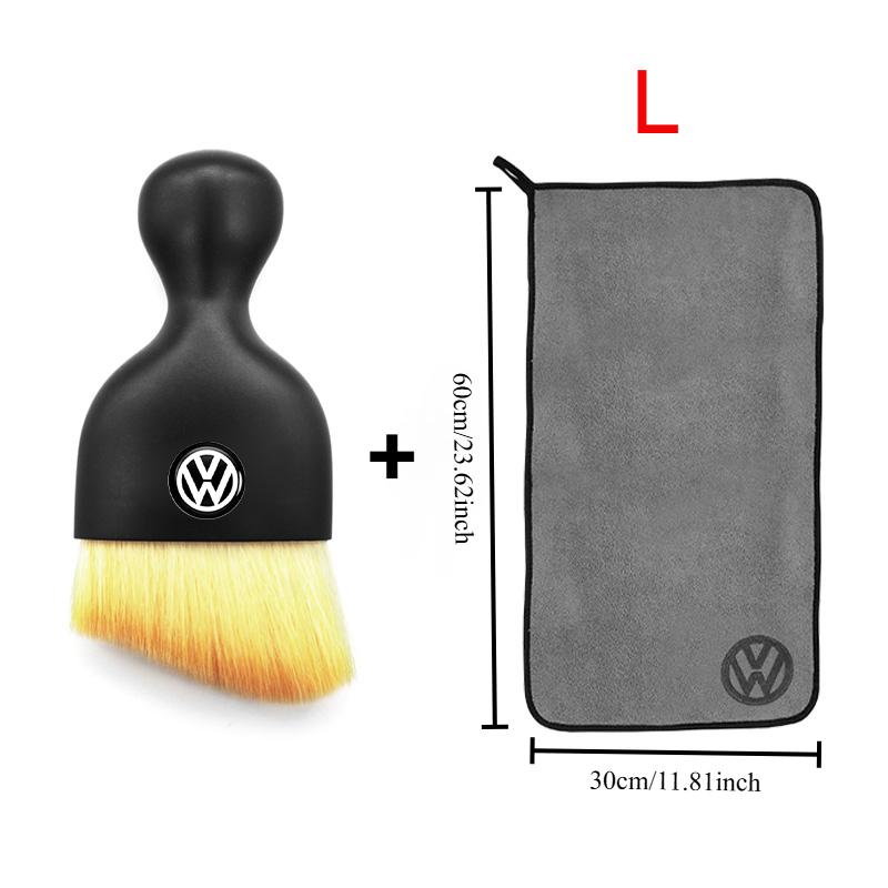 hub cap Car Wash Microfiber Towel Auto Cleaning Tool Soft Brush Drying Rag Cloth For VW Golf Jetta Scirocco Touran Polo Beetle