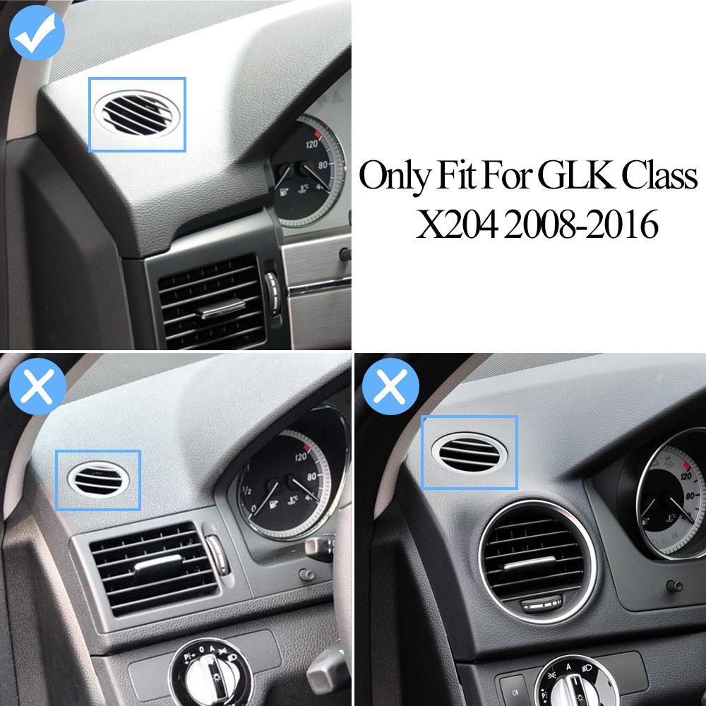 Приборная панель автомобиля, левый и правый кондиционер, вентиляционная решетка переменного тока, накладка на панель для Mercedes Benz 204 GLK X204 GLK220