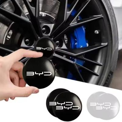 4 шт. Колпачки ступицы колеса автомобиля Наклейки-декали Для BYD Atto Yuan Plus Song Plus Seal Seagull Dolphin Sealion Аксессуары