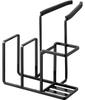 Faucet Sponge Brush Holder Black Tower Sponge Holder Rack Brush Stand 5081 & Approx. W14XD17.5XH13cm
