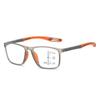 Office Frame Progressive Multifocal Simple Ultra Light Glasses Sports Reading Glasses Anti-Blue Light Presbyopic Eyewear