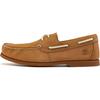 Comfortable Low Top Two Eye Casual Boat Shoes Men Shoes Brown A2HEMA68