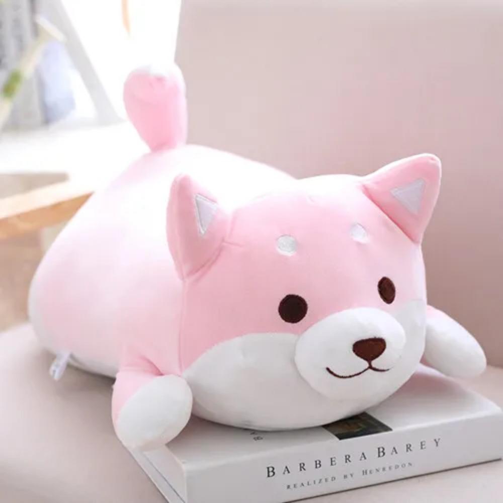 36cm Cute Fat Shiba Inu Dog Plush Toy Kawaii Stuffed Soft Animal Cartoon Pillow Sofa Decor Lovely Gift for Kids Baby Children