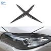 Для BMW 5 серии F10 2010 2011 2012 2013 2014 2015 2016 Передние фары автомобиля из углеродного волокна, брови, веки, фары