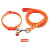 Adjustable Pet Traction Rope Dog Paw Print Cat Traction Rope Cute Puppy Cat Accessories  Pet