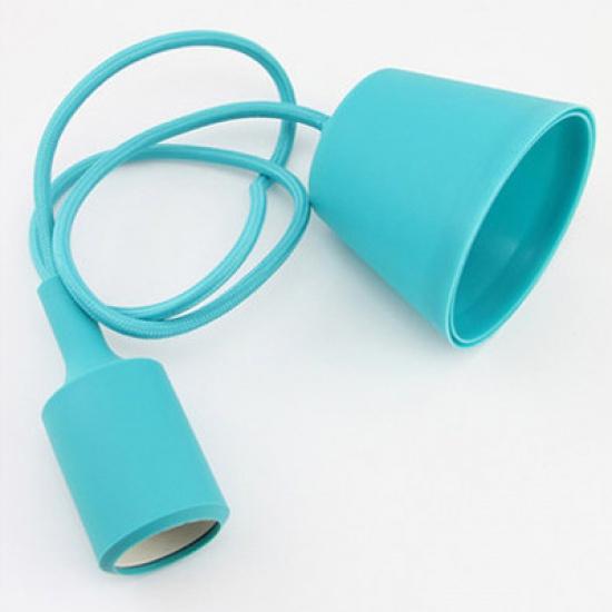 Красочные подвесные светильники, силикагель E27, цоколь, лампы Эдисона, бар, ресторан, художественный кулон