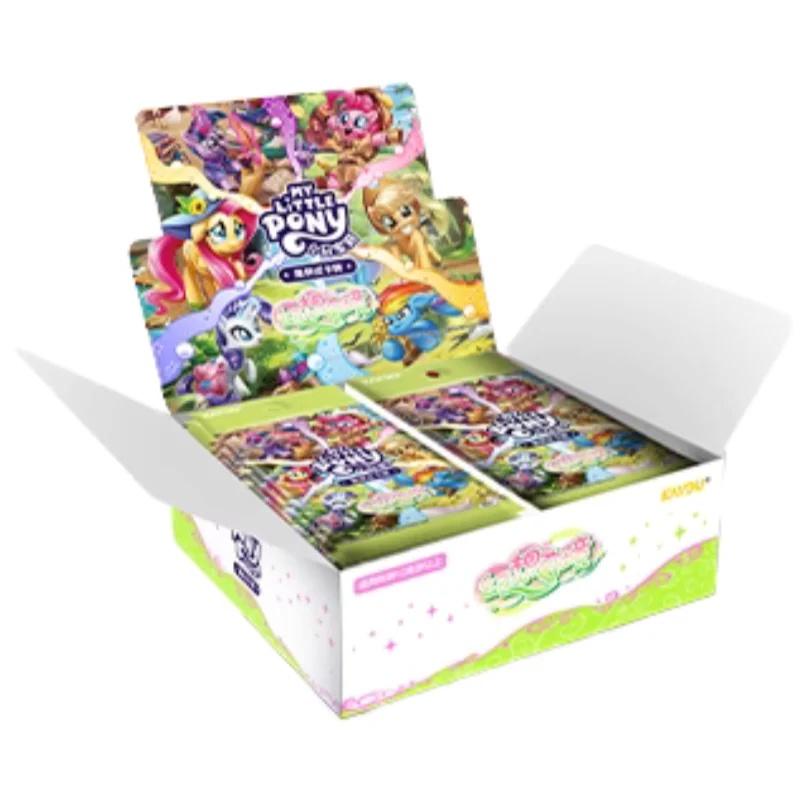 Authentic My Little Pony Series Card Shine Moon Pack Episode 5 Fluttershy Twilight Sparkle Anime Collection Card Toy Gift