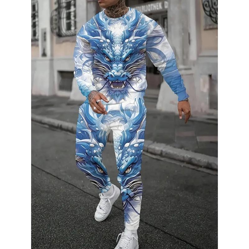 New Mighty Lion Tshirt+Pants Suit 3D Print Men Women Jogging Tracksuit Outfits Fashion Sweatshirt Man Clothing 2pcs Sets