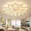 IRALAN Modern Ceiling Pendant Chandelier Remote Control APP Infinite Dimming Ceiling Lamps for Room Kitchen Decoration Home