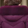 Плюс размер XL-6XL зимнее длинное пальто женская верхняя одежда с капюшоном элегантный искусственный меховой воротник свободная толстая теплая парка для женщин среднего возраста