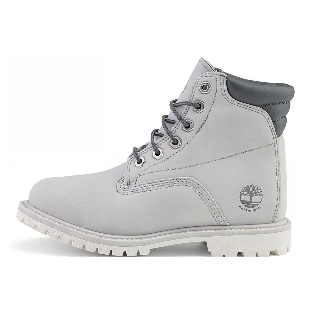 Timberland Durable Shock-Absorbing Ankle Outdoor Boots Women Boots Gray A2M1U