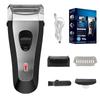 Waterproof Reciprocating Cordless Razor USB Rechargeable Shaving Machine Barber Trimmer Electric Shaver For Men