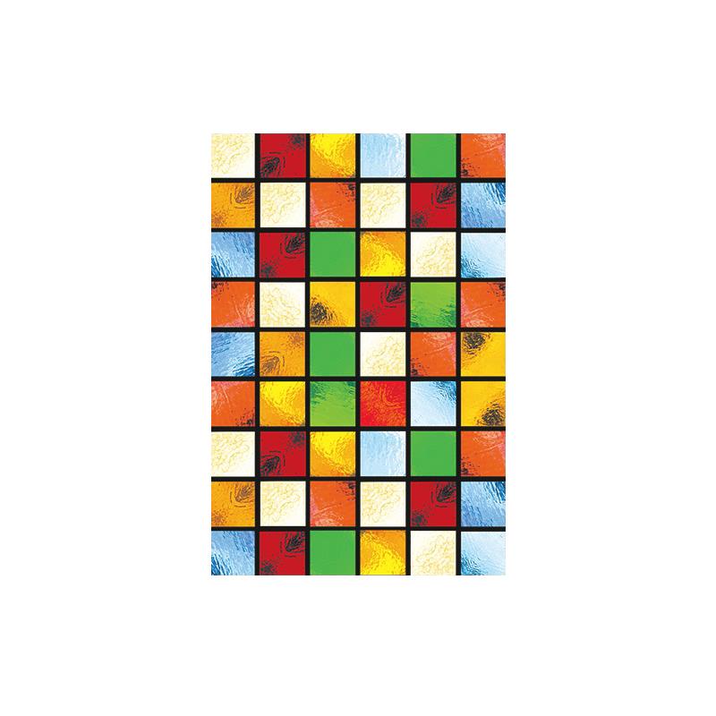 Индивидуальные цветные наклейки на стекло в европейском стиле для церкви, матовая оконная пленка, антибликовые наклейки на окна в ванной комнате, бумага