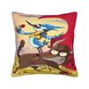 Mordecai and Rigby  Pillow Case R-Regulars Anime Show Design Pillow Cover For Wedding Party Home Decor Vintage Cushion Cover