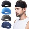 1/2PCS For Men and Women Sport Sweat Headband Absorbent Sweatband Cycling Yoga Hair Head Sweat Bands Sports Accessories