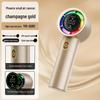 High-Speed Handheld Silent Fan with Digital Display & USB Charging