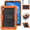 Rotating Stand Case Universal for Lenovo M10 Plus 2nd Gen TB-X606F X606X K10 TB-X6C6F X6C6X 10.3" with Screen Protector Cover