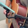 Magnetic Guitar Phone Holder 360 Degrees Rotatable Adjustable Acoustic Classical Electric Guitar Bass Ukulele Clip-on Cell Phone Mount