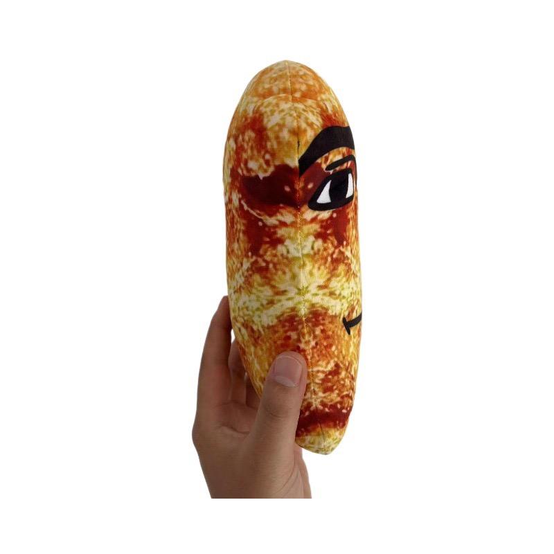 Забавные куриные наггетсы плюшевые подушки мягкие мягкие 3D принты выражение лица куриные кусочки игрушка детские игрушки