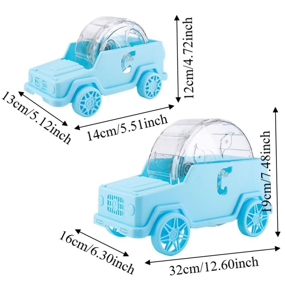 Car Shape Hamster Running Wheel Stable Hamster Wheel Toy Running Wheel Car Hamster Exercise Device