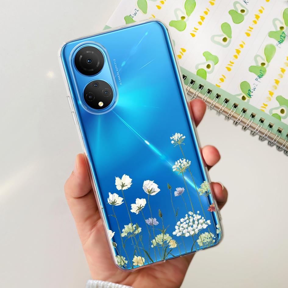 Чехол для Honor X7 Ударопрочный Прозрачный Силиконовый Мягкий ТПУ Задняя Крышка Для HonorX7 X 7 Funda CMA-LX2 CMA-LX1 CMA-LX3 Защитный Чехол для Телефона