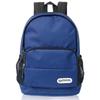 Рюкзак Формат А4 Детский Юношеский Сетчатый карман Простой Базовый 22469049 Темно-синий F