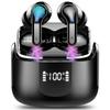 Wireless Earbud Bluetooth Headphones 5.3 40H EarBuds Bass Stereo Earphones Noise Cancelling Mic in-Ear Earbud USB-C LED Display IP7 Waterproof Sport